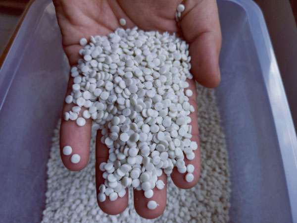 马鞍山白色高密度聚乙烯HDPE再生颗粒